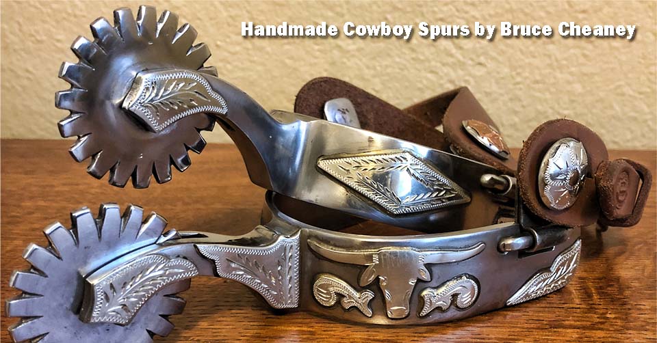 Handmade Spurs by Bruce Cheaney